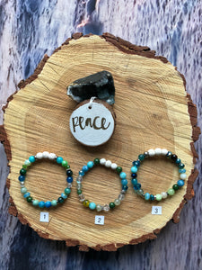 peace beads bracelets