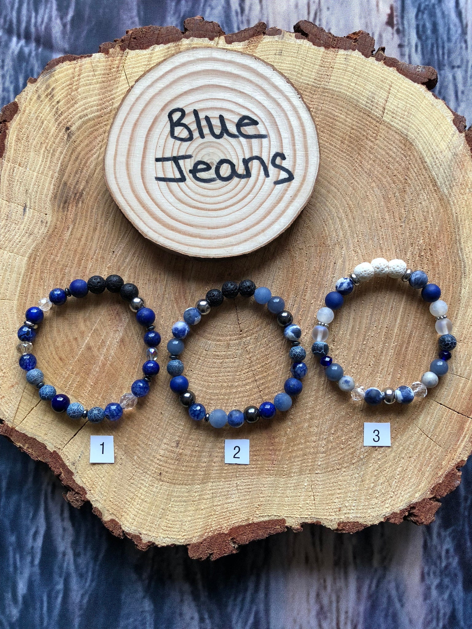 Proud Band Geek Blue Jean Beaded Toggle Bracelet - American Made Pewter  Bracelets from Chubby Chico Charms